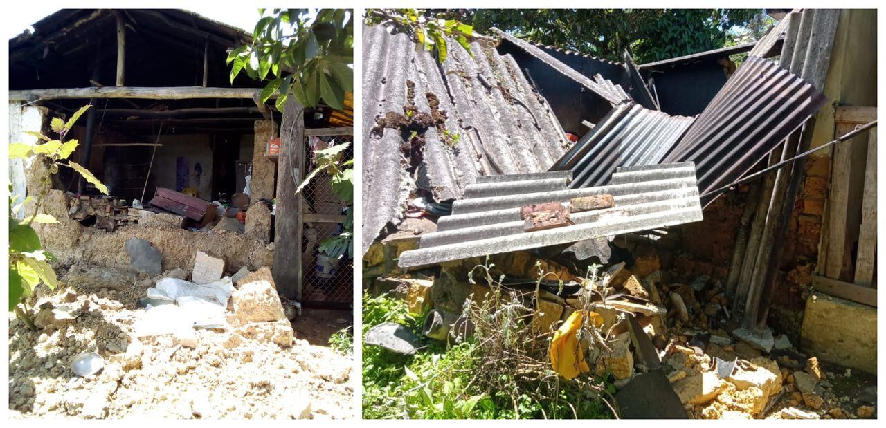 El municipio de Gachalá en Cundinamarca, uno de los más afectados por los eventos sísmicos piden ayuda al gobierno nacional para reubicar familias damnificadas