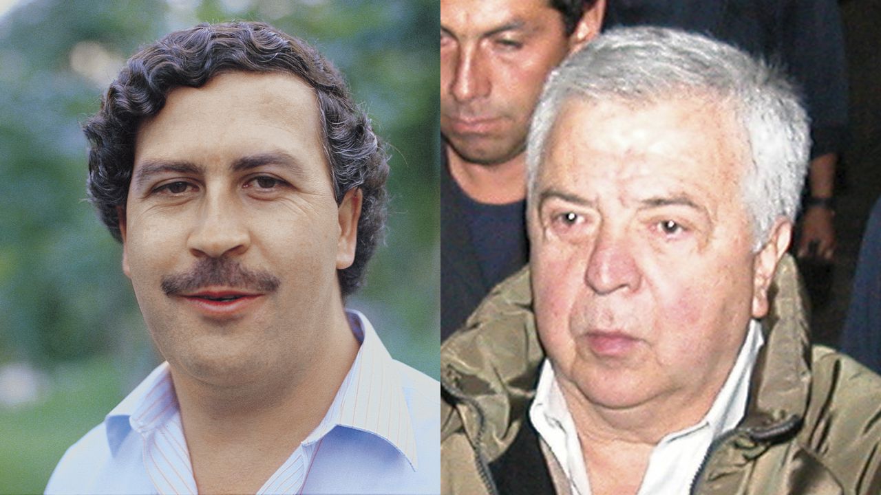 Pablo Escobar y Gilberto Rodríguez Orejuela
