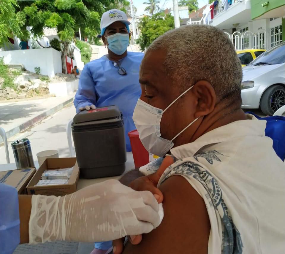 Más de 200.000 vacunas se han aplicado en Cartagena.