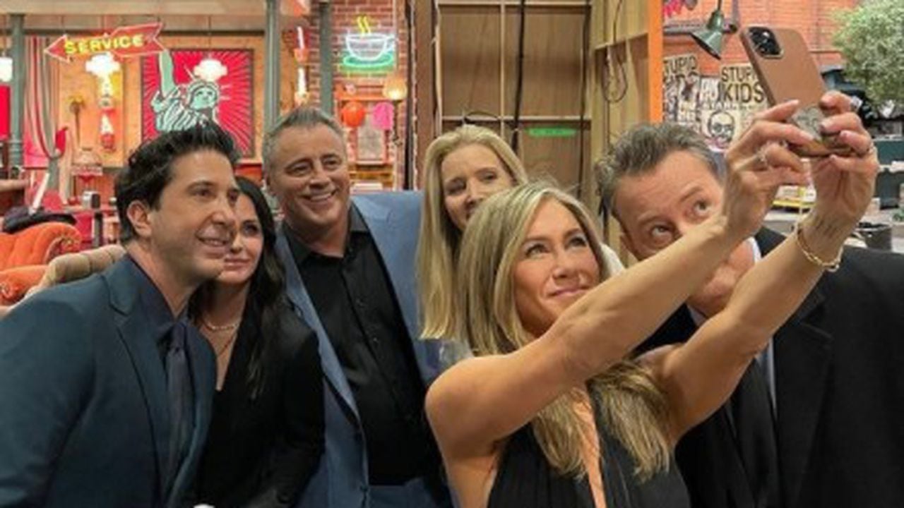 Reencuentro de los protagonistas de la serie Friends