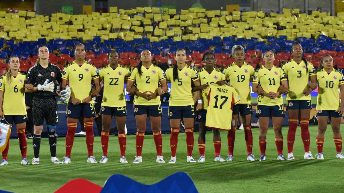 Selección Colombia - Final Copa América femenina 2022. Foto: FCF