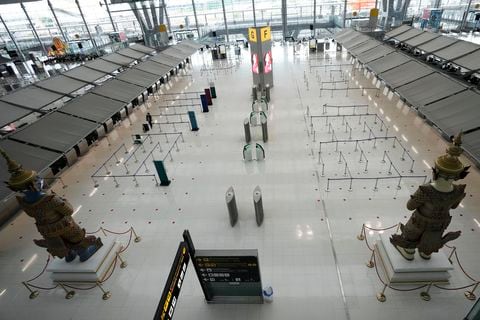 Imagen de referencia, aeropuerto. (AP Photo/Sakchai Lalit)