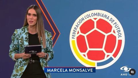 Marcela Monsalve, presentadora vallecaucana, debutó en Noticias Caracol en la sección deportiva.