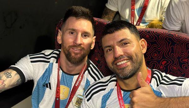 Messi y Agüero