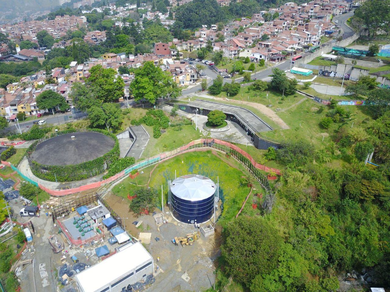 Zona que intervendrá EPM durante la jornada de interrupción de acueducto en Medellín.