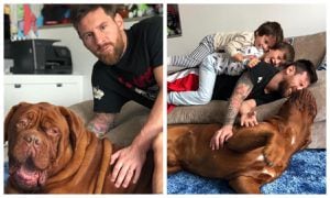 Hulk, mascota de Lionel Messi