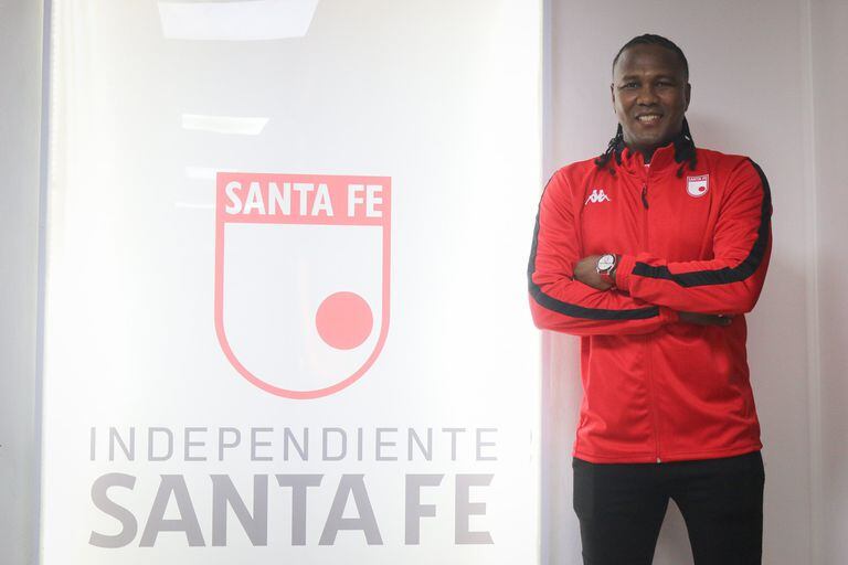 Hugo Rodallega, nuevo jugador de Santa Fe.