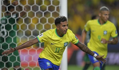 Rodrygo abrió el camino de Brasil ante Bolivia en la eliminatoria el Mundial 2026.