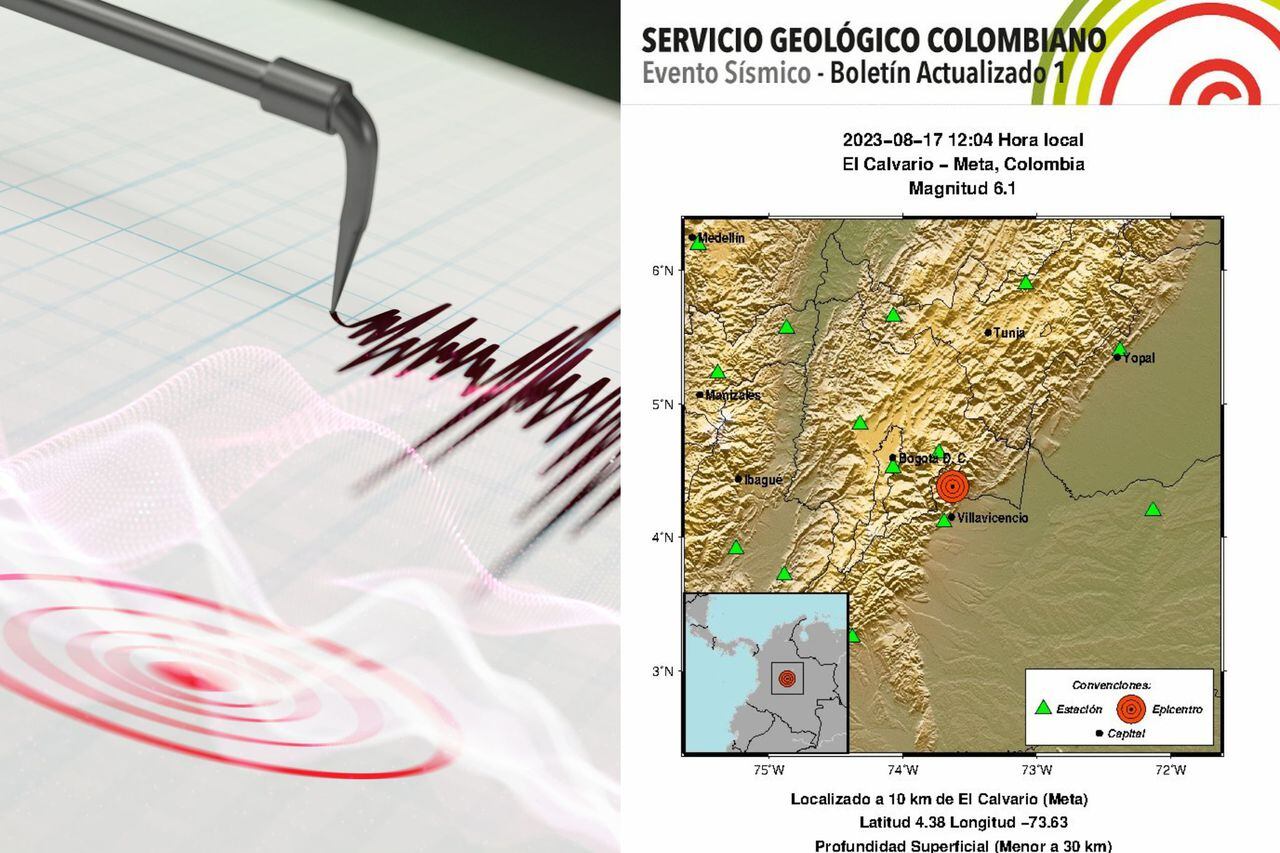 Todos los detalles del fuerte sismo vivido en Colombia hoy 17 de agosto de 2023