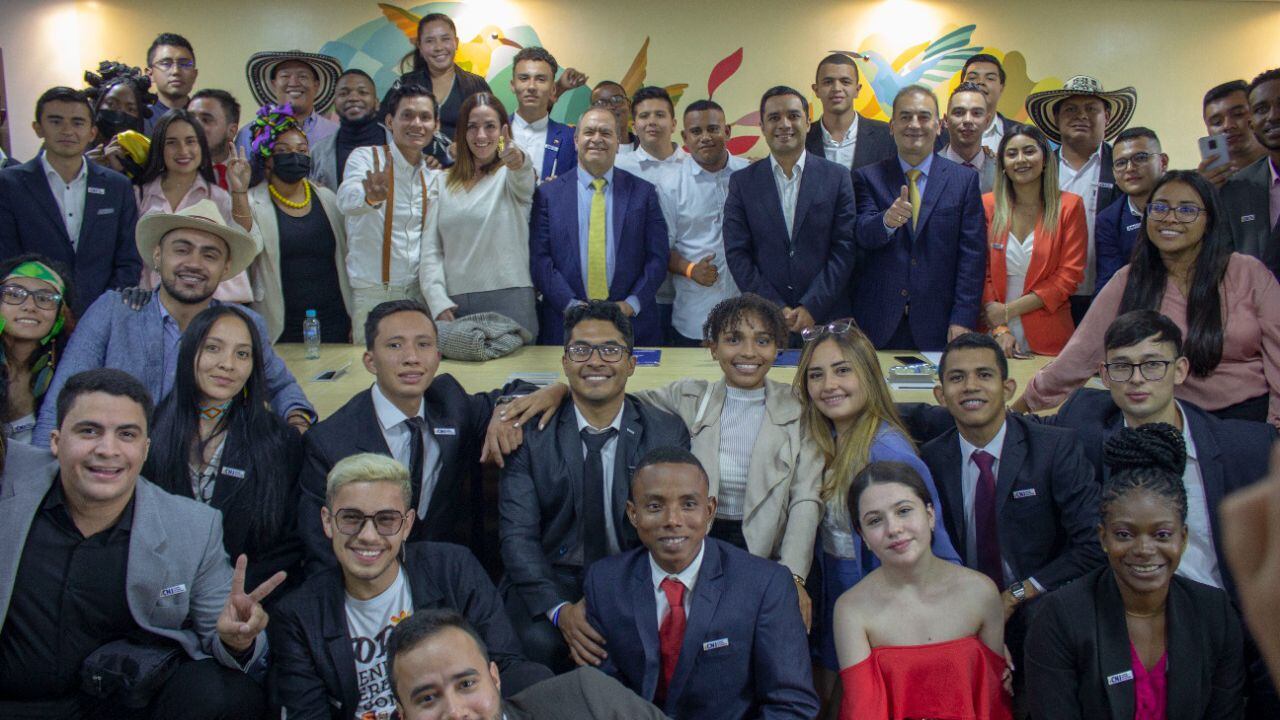 El presidente de Colombia, Iván Duque, posesiona a 49 jóvenes como Consejeros Nacionales de Juventud