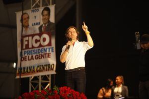 Desde Chía, Cundinamarca, el candidato presidencial habló de los posibles diálogos con el ELN.