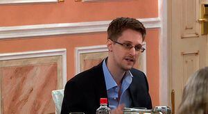 Primera aparición pública de Snowden en Rusia