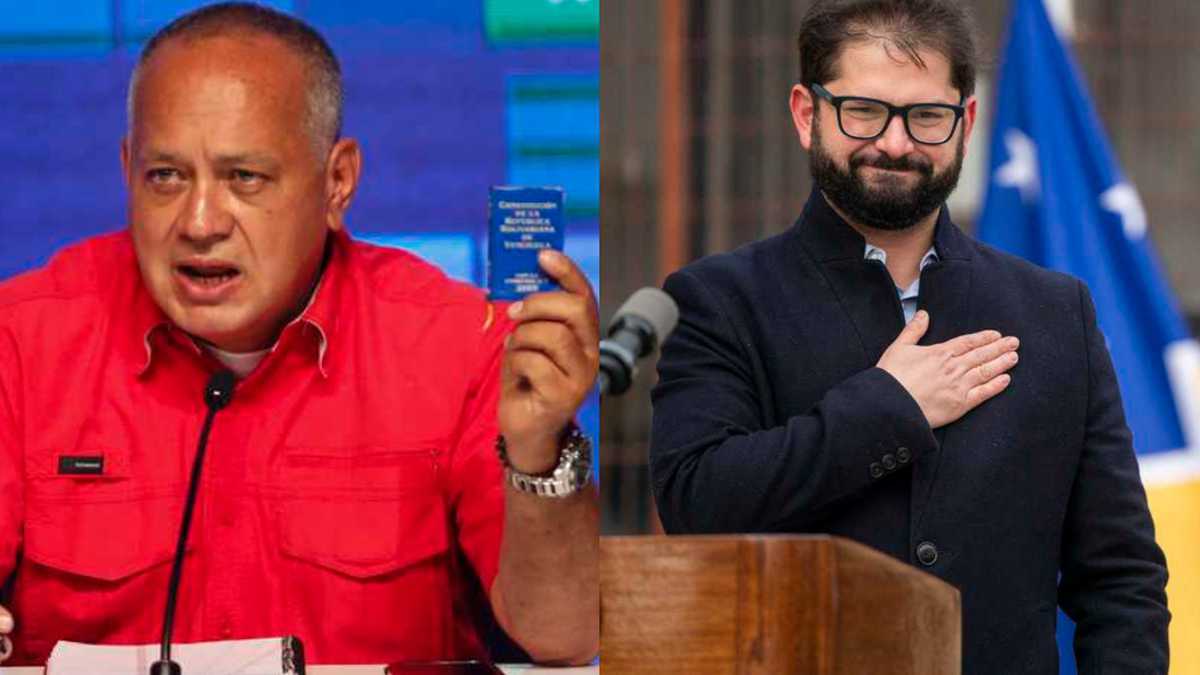 Un bobo, gafo que queda en ridículo”: Diosdado Cabello a Gabriel Boric tras  discurso en la ONU