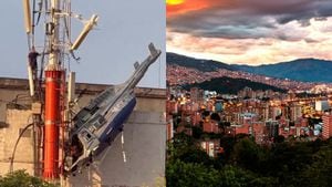 Seis personas se vieron involucrada en accidente de helicóptero en Medellín