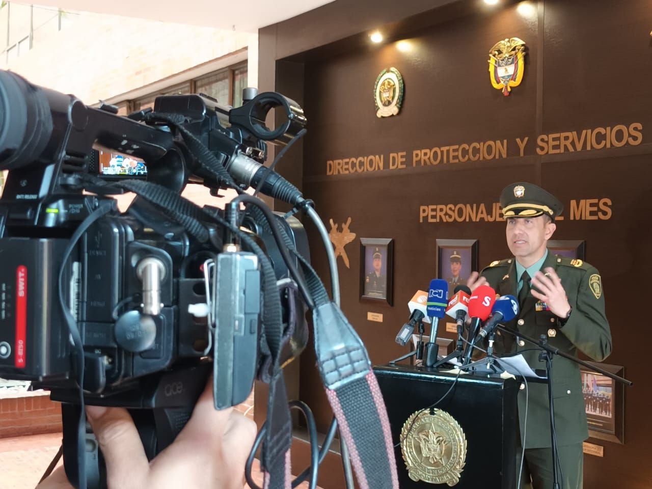 Coronel Juan Pablo Cubides, director de Protección y Servicios Especiales de la Policía.
