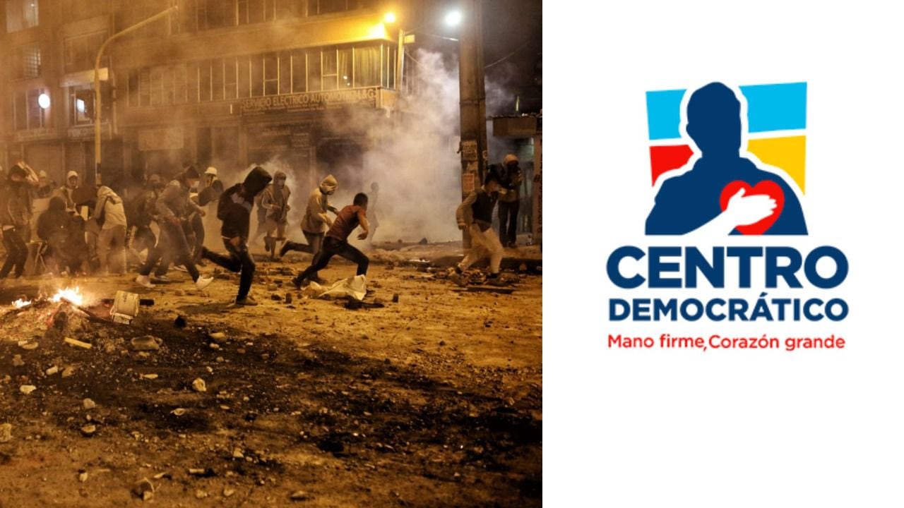 Centro Democrático rechaza negociaciones en medio de bloqueos y violencia