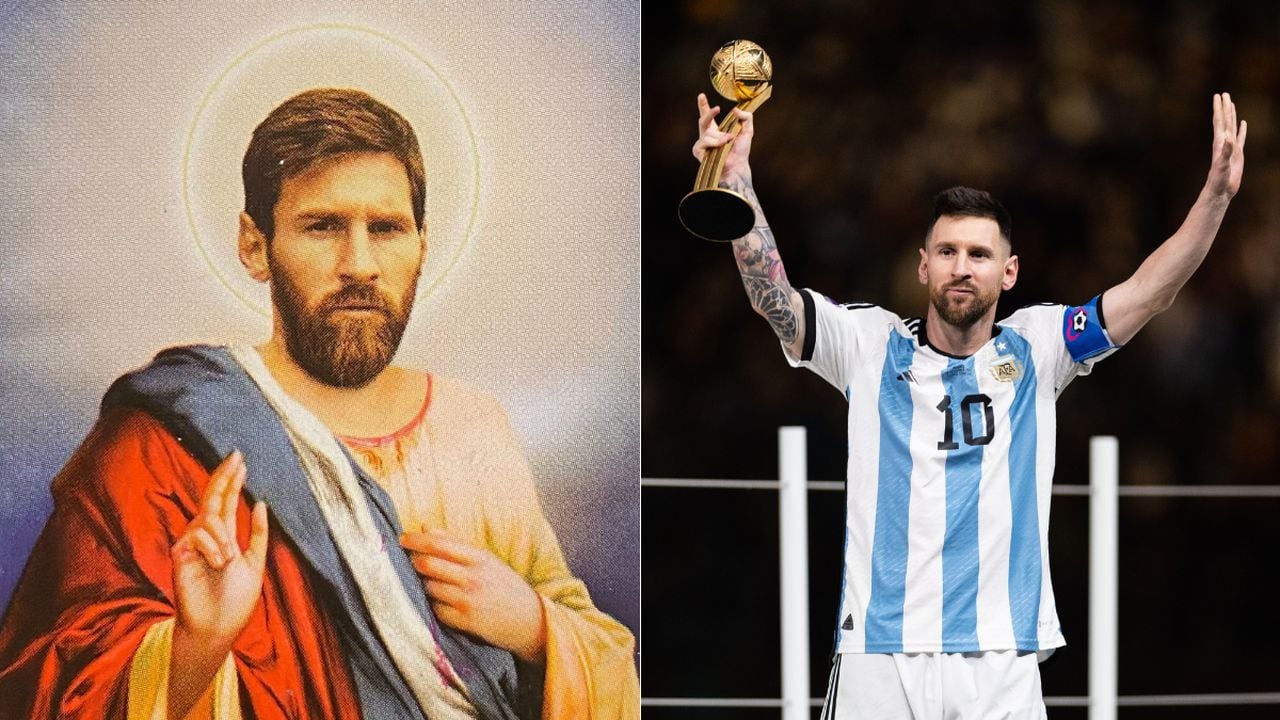 El tributo que rindieron a Messi en suelo argentino.
