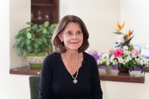 La exvicepresidenta Marta Lucía Ramírez.
