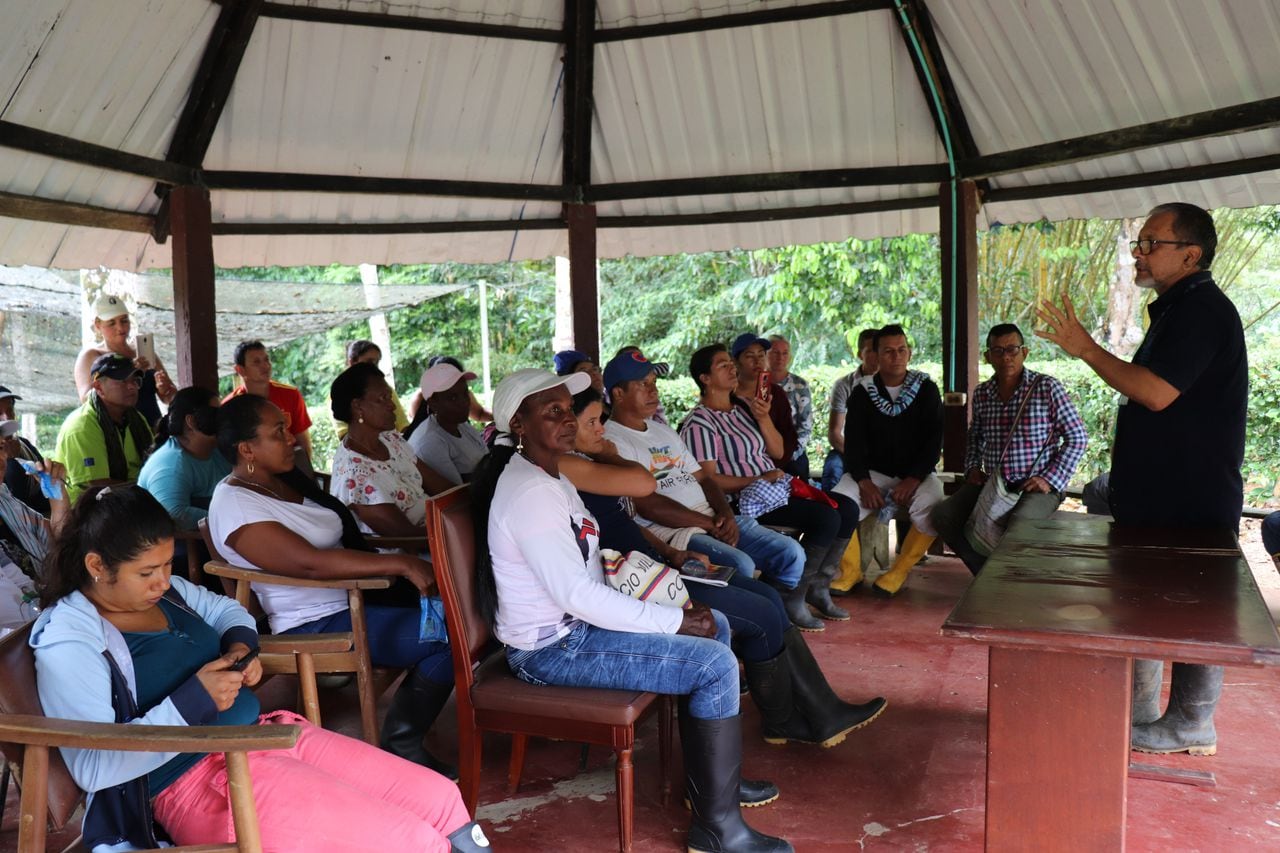 Los campesinos de la región desarrollan actividades de producción sostenible y participan junto al Instituto SINCHI en distintos proyectos.