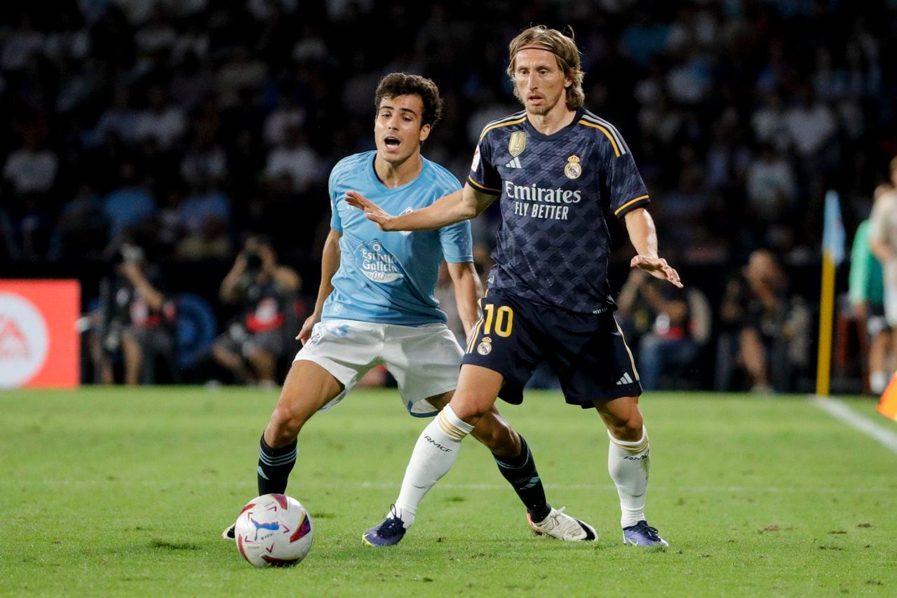 Luka Modric fue suplente con Real Madrid una vez más.