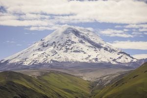 Chimborazo es la montaña más alta del Ecuador.