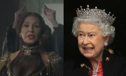Amparo Grisales se hizo viral en las redes luego de la confirmación de la muertede la reina Isabel II