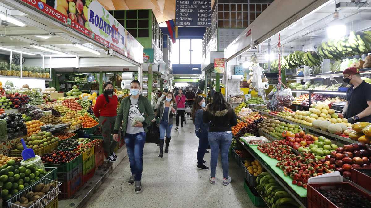 Plaza de Mercado Paloquemao
venta de pescado de buena calidad
Bogota marzo 26 del 2021