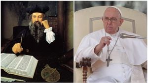 A propósito del estado de salud del pontífice argentino, los internautas trajeron a la actualidad profecías de Nostradamus.