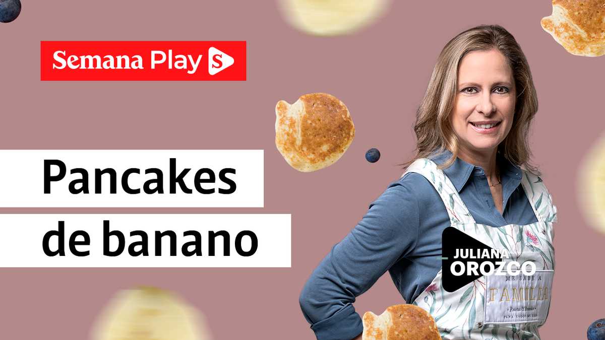 Pancakes de banano | Juliana Orozco en Los Niños Cocinan