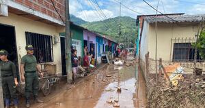 Afectaciones por lluvias en el municipio de Supía, Caldas.