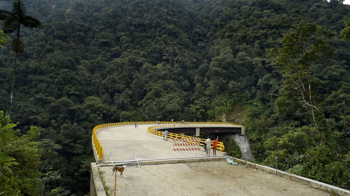 La película Suspensión se rodó en medio de la selva en Mocoa, Putumayo.
