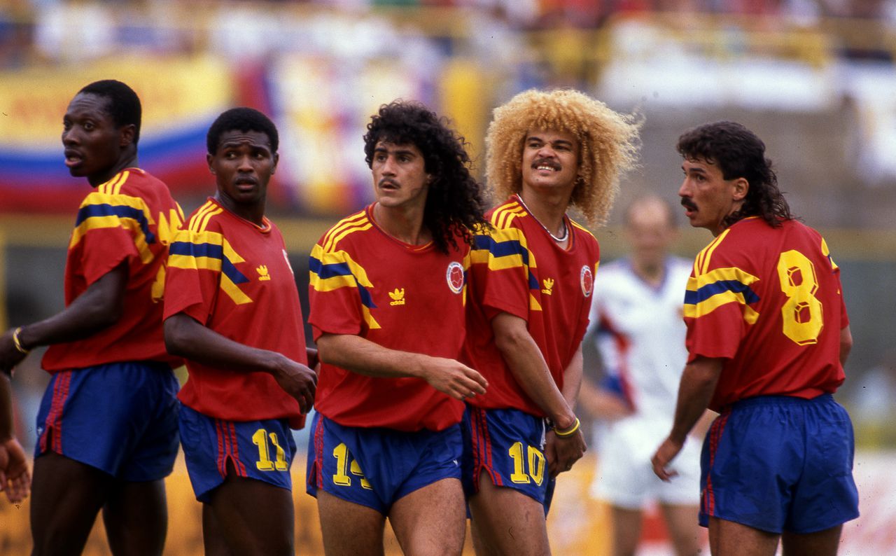Jugadores de la Selección Colombia de los 90