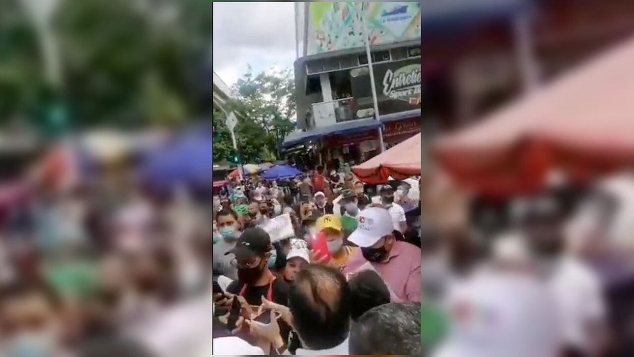 Presencia de Gustavo Petro a Medellín