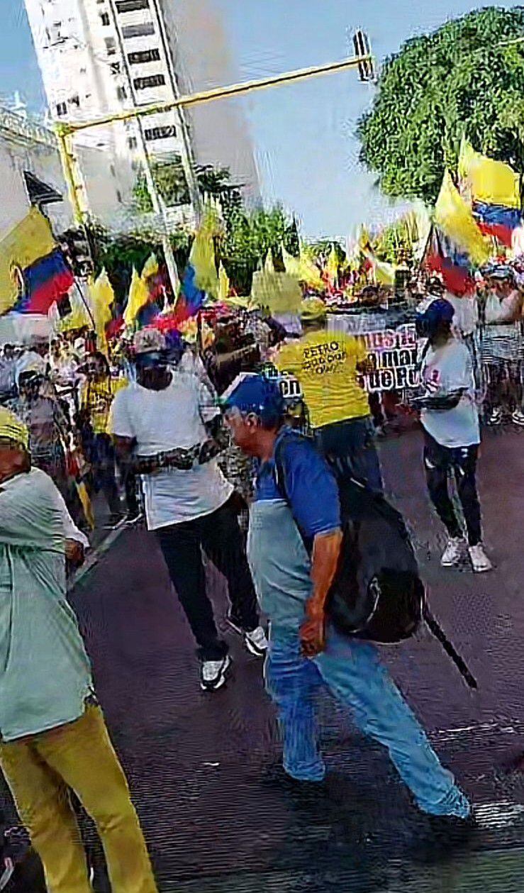 Marcha en Cartagena