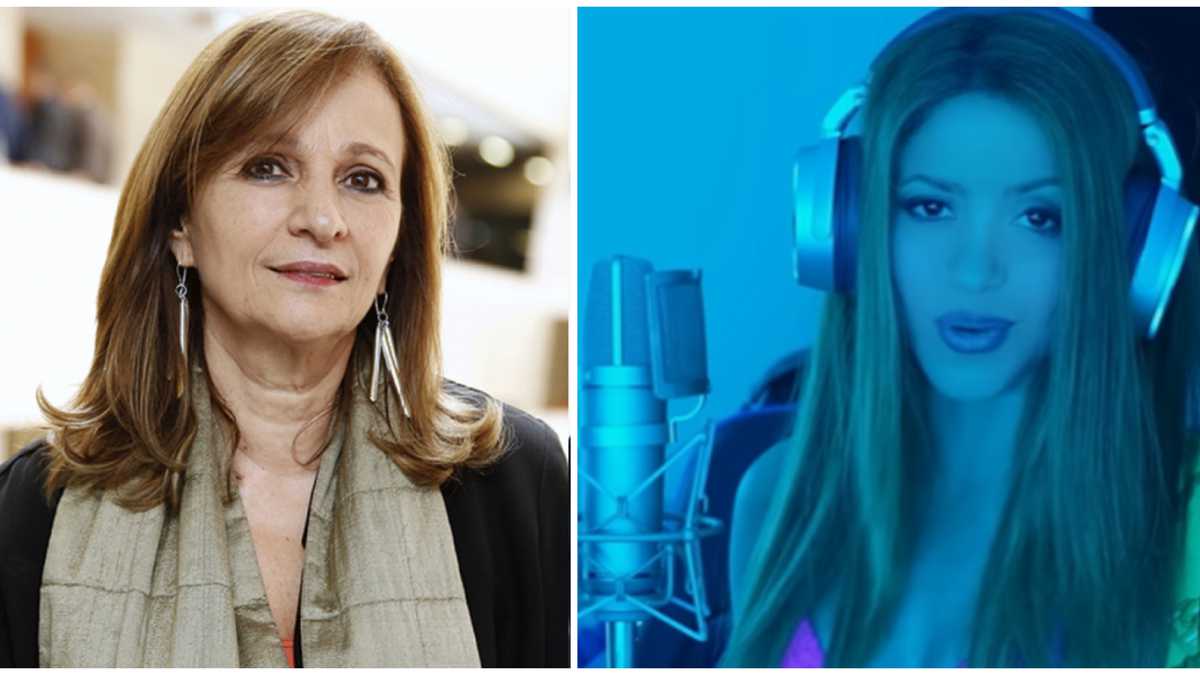 La excongresista Ángela María Robledo y Shakira