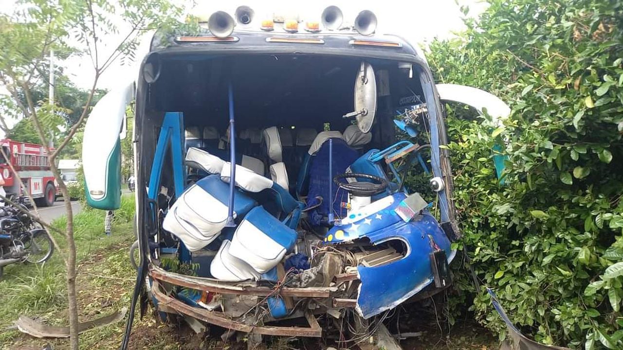 Accidente en la vía Manatí - Sabanalarga, Atlántico.