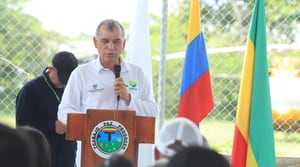 Secretario de Minas de Antioquia, Jorge Alberto Jaramillo