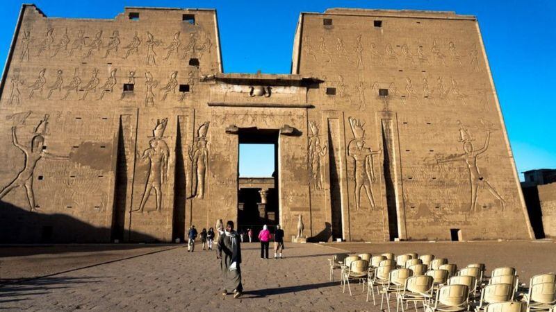 Luxor, cerca del valle de los Reyes, se sitíua a unos 500 km al sur de la capital de Egipto, El Cairo. Crédito: Getty Images. Cortesía de la BBC