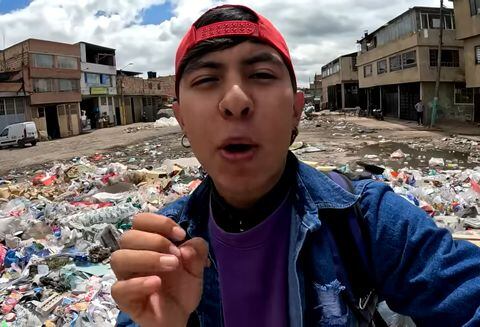'Youtuber' visita las zonas más peligrosas de Bogotá.