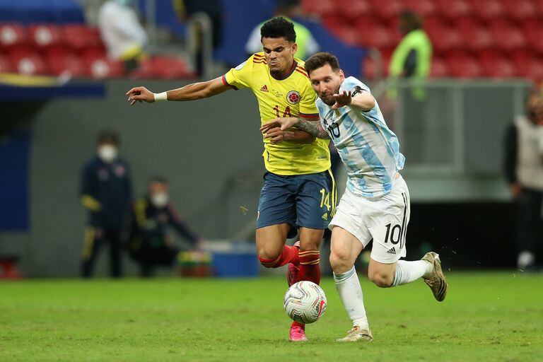 Luis Díaz fue una de las gratas revelaciones de la Copa América 2021.