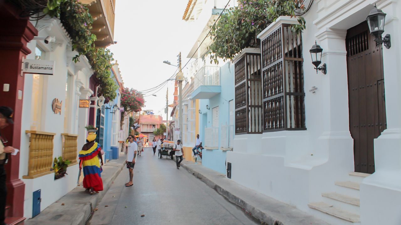 Calles de Cartagena vacías en Semana Santa
