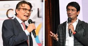Alejandro Gaviria y Camilo Romero, precandidatos a la presidencia de Colombia.