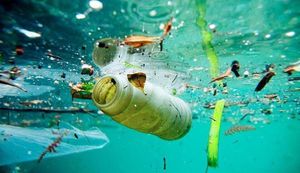 Los plásticos son uno de los principales productos que contaminan los océanos.