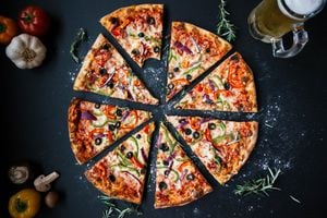 Pizza, imagen de referencia.