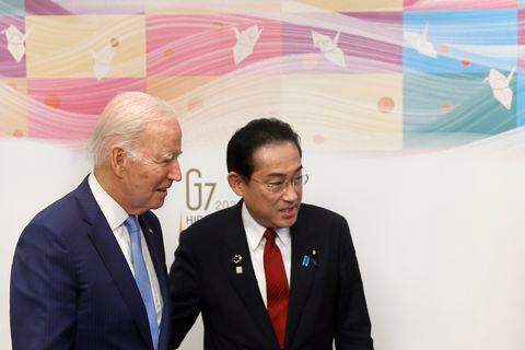 Joe Biden y Fumio Kishida
