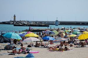 Ola de calor en Francia.