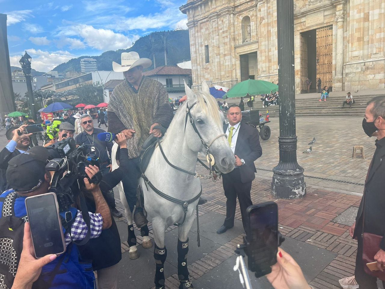 Pasaporte, el caballo de Alirio Barrera.