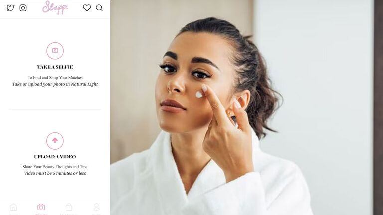Apps ayudan a las mujeres a realizar mejor su tratamiento de belleza para el rostro.