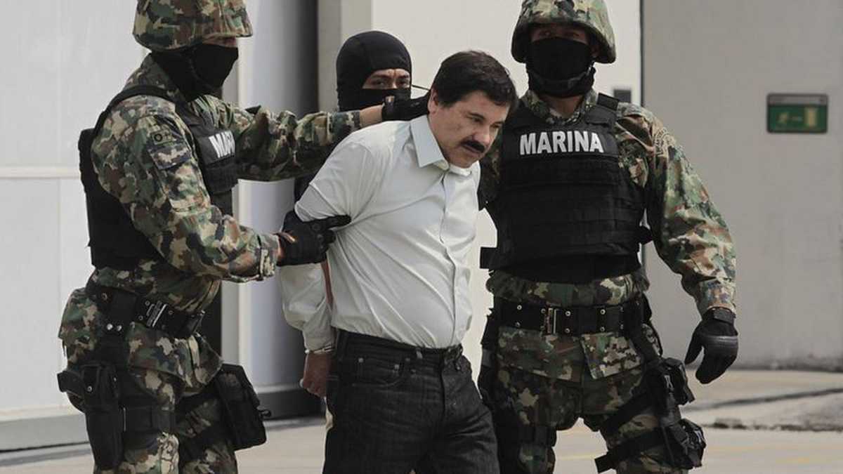 "El Chapo" Guzmán cumple cadena perpetua en EE.UU. por haber liderado el cartel de Sinaloa.