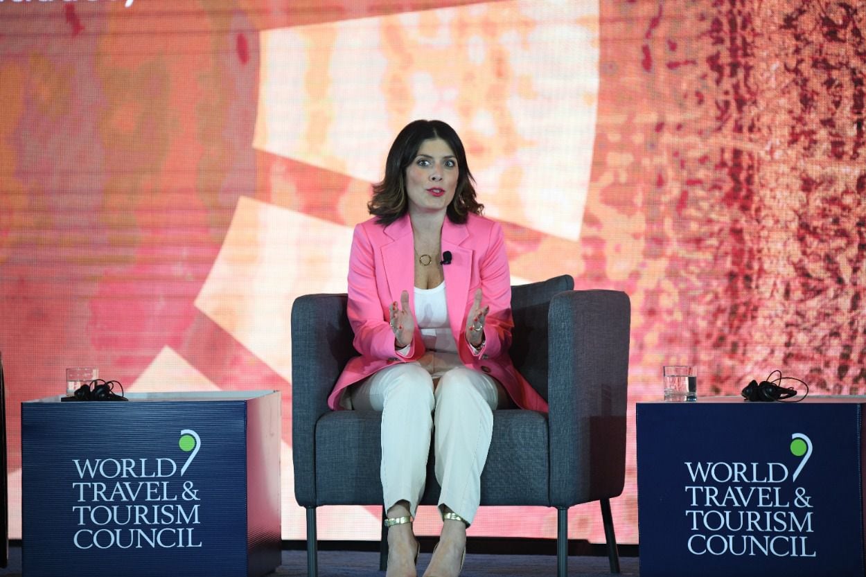 Virginia Messina, vicepresidenta sénior del Consejo Mundial de Viajes y Turismo.